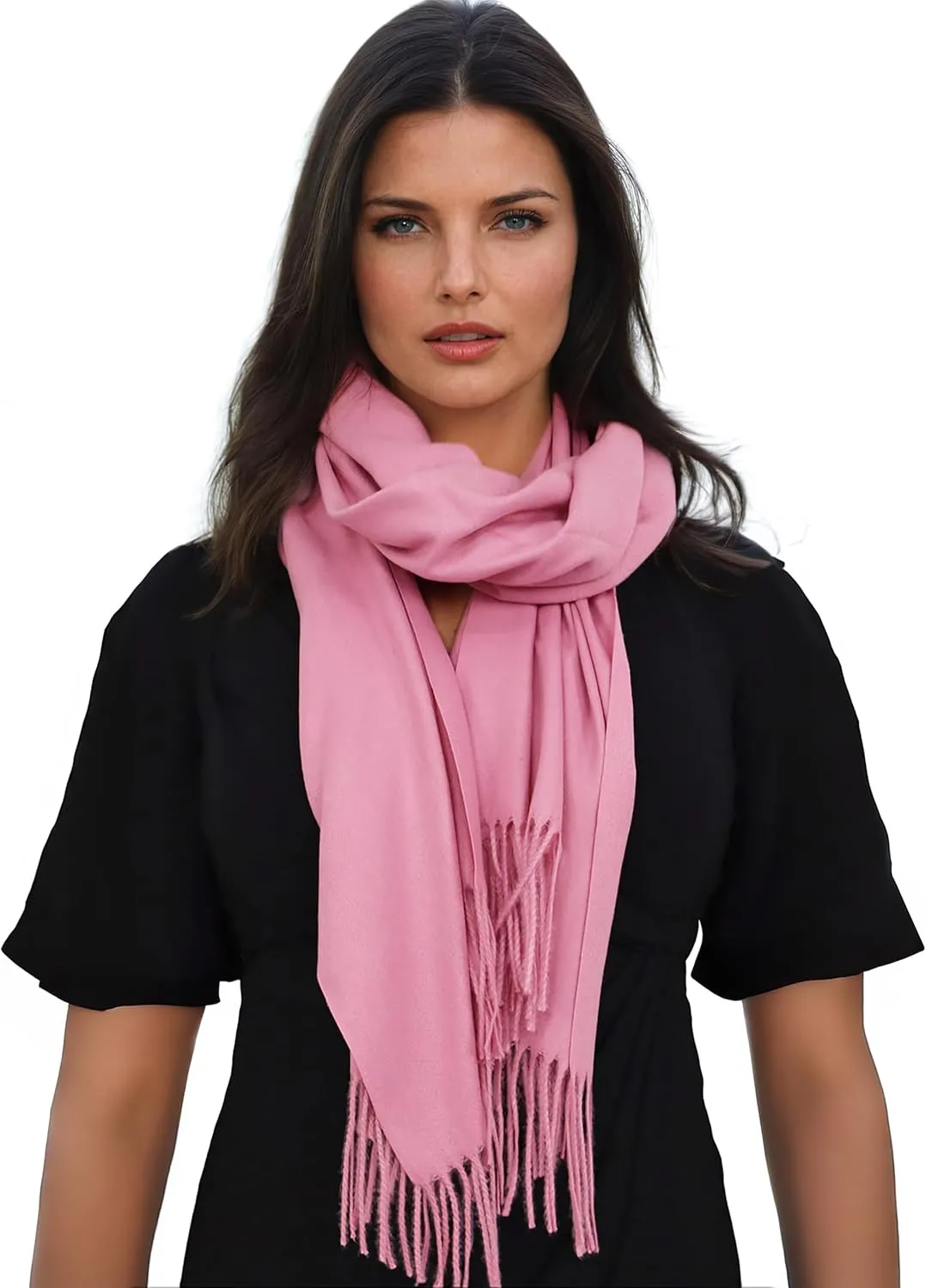Ocomfly 100% Pashmina Scarf for Women - Premium Womens Scarves - Gift Boxed - Shawls or Wraps - Ultra Soft and Warm