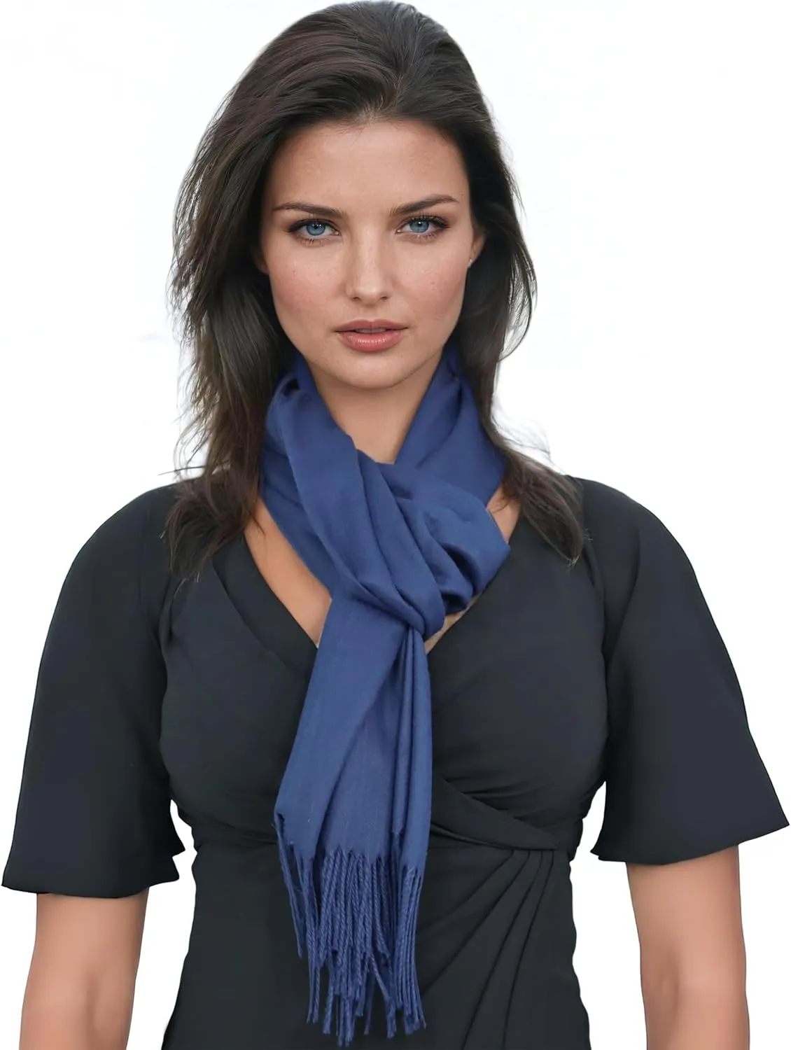 Ocomfly 100% Pashmina Scarf for Women - Premium Womens Scarves - Gift Boxed - Shawls or Wraps - Ultra Soft and Warm