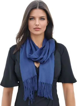 Ocomfly 100% Pashmina Scarf for Women - Premium Womens Scarves - Gift Boxed - Shawls or Wraps - Ultra Soft and Warm