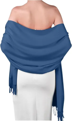 Oplxuo Shawls and Wraps for for Evening Dresses Winter Warm Scarf Cape Cover Up Tassel Hem Shawl Wraps for Women