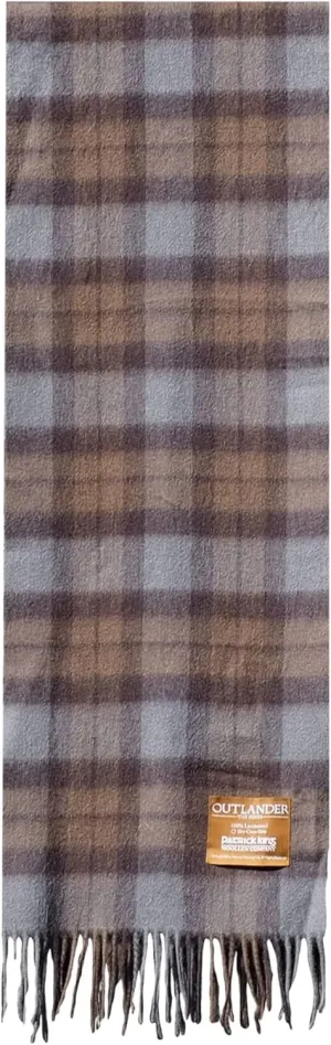 Patrick King Woollen Company Outlander Lambswool Tartan Scarf (Outlander)