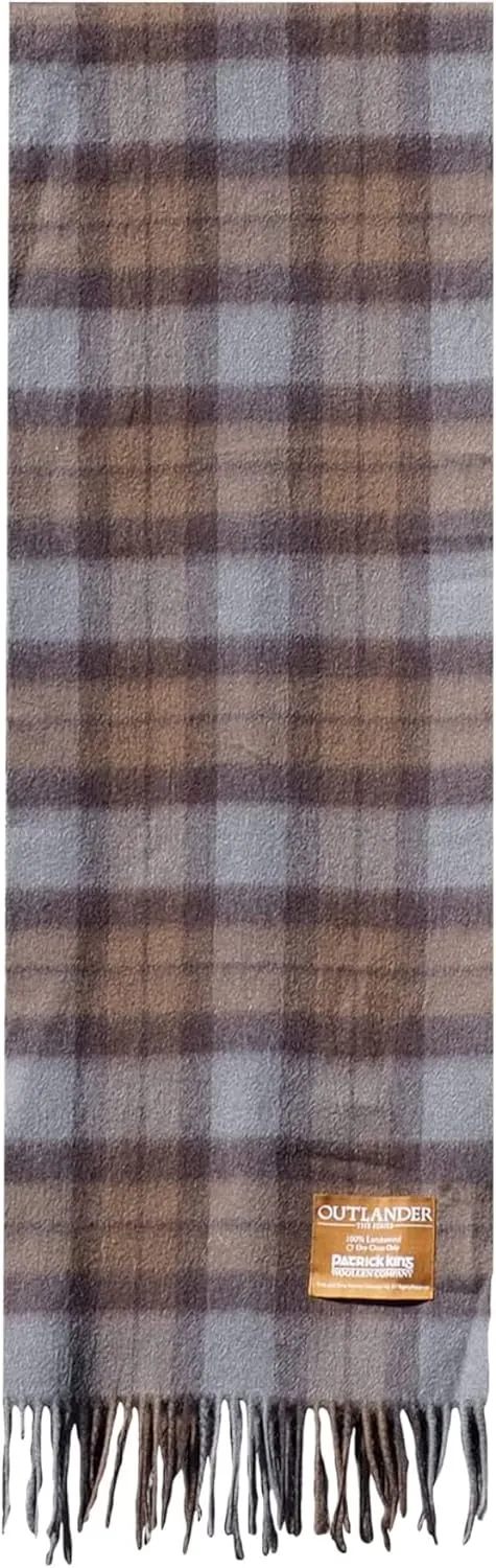 Patrick King Woollen Company Outlander Lambswool Tartan Scarf (Outlander)