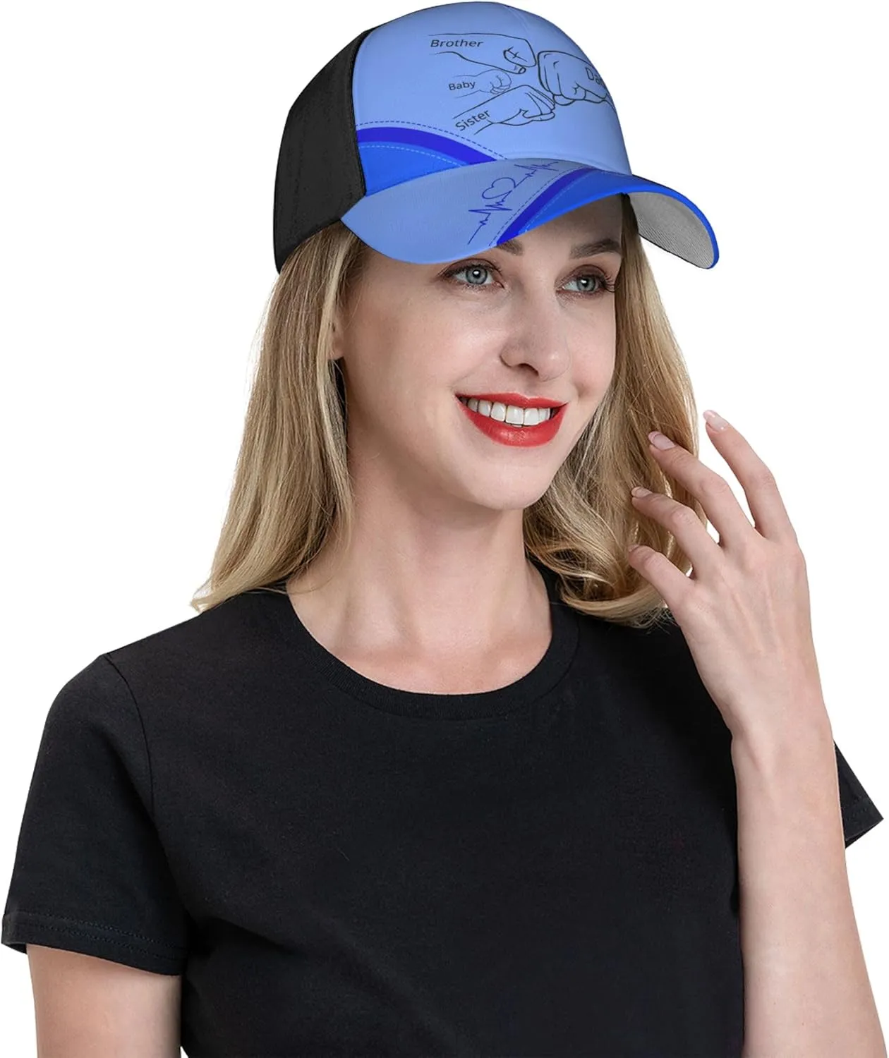 Personalized Fathers Gifts,Custom Hats for Daddy, Fathers Gifts for Men,Dad,Grandpa,Husband Hat