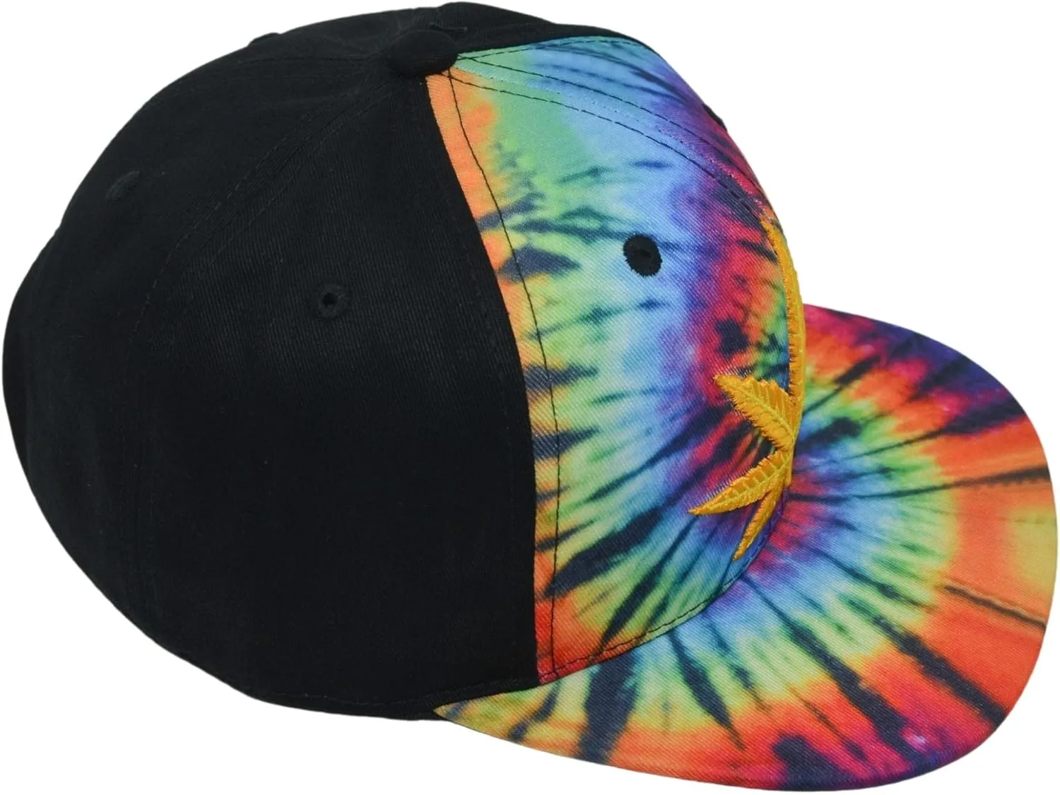 Popfizzy Weed Hat, Unisex Pot Leaf Hats, Cannabis Baseball Caps, Hip-Hop Hats, Marijuana Snapback Cap, Weed Gifts for Stoners