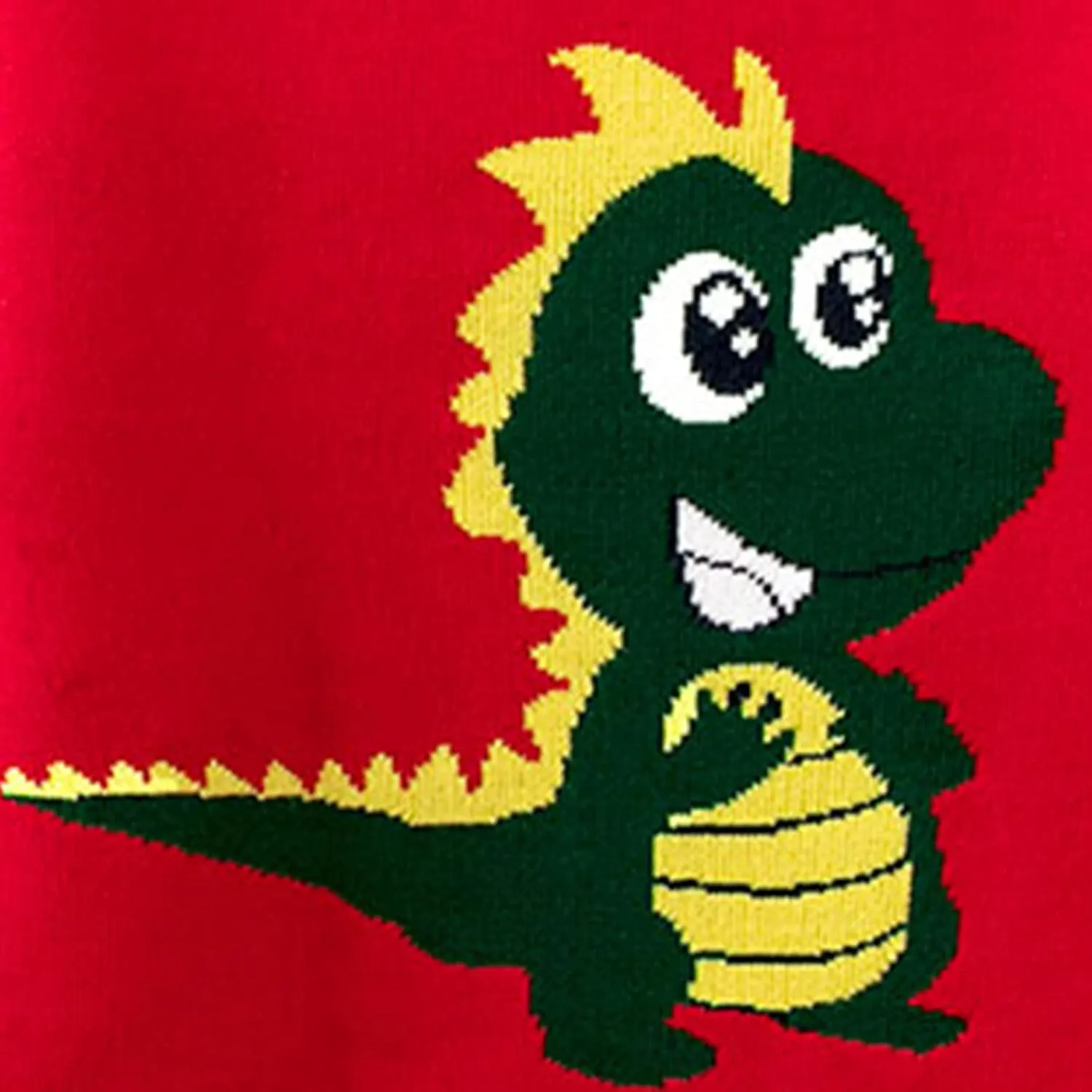 sfdgfhyf Kids Swing Tops Toddler Boys Girls Cartoon Little Dinosaur Print Sweater Long Sleeve Warm Knitted Pullover Knitwear