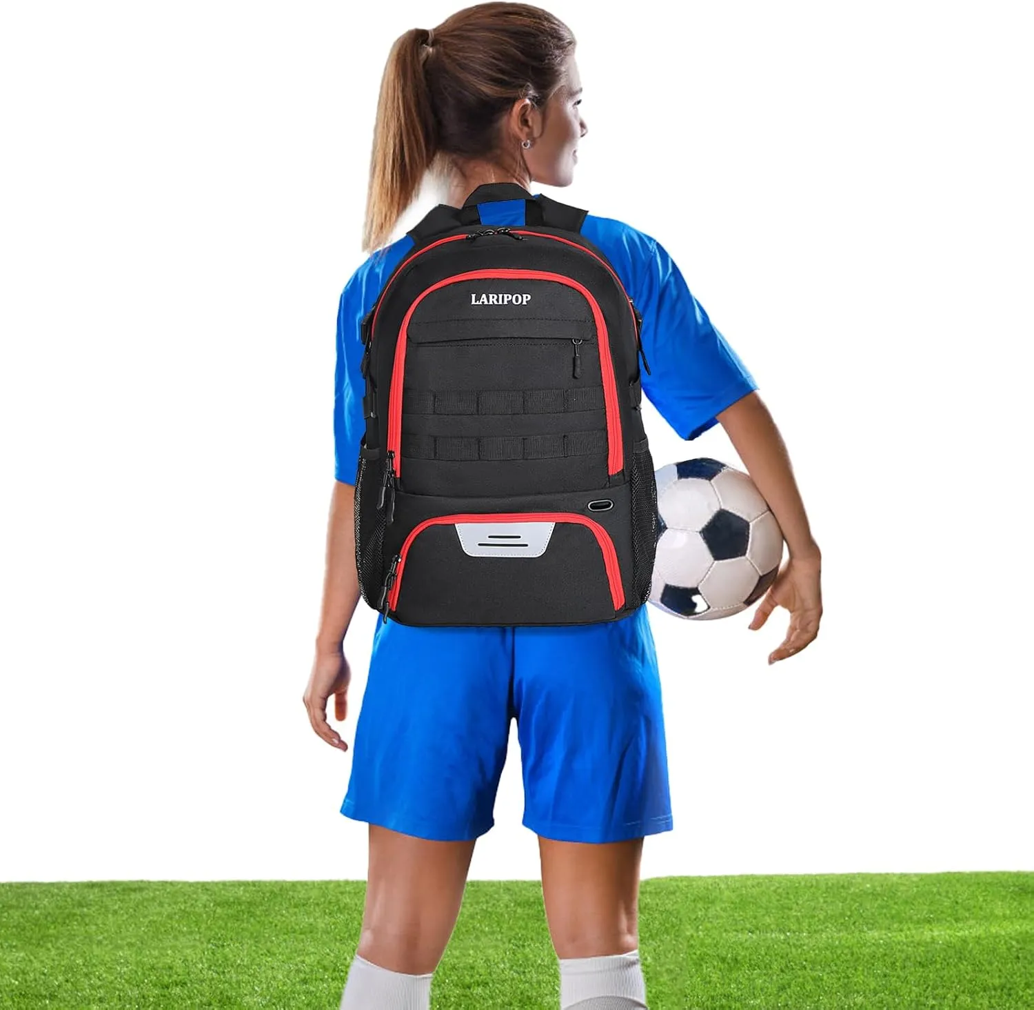Soccer Backpack,Basketball Backpack for Basketball Accessories Training Equipment Fits Volleyball,Soccer,Sports Gifts