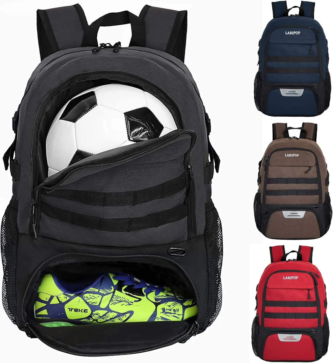 Soccer Backpack,Basketball Backpack for Basketball Accessories Training Equipment Fits Volleyball,Soccer,Sports Gifts