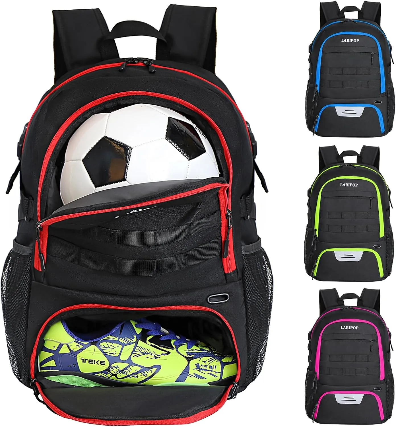 Soccer Backpack,Basketball Backpack for Basketball Accessories Training Equipment Fits Volleyball,Soccer,Sports Gifts