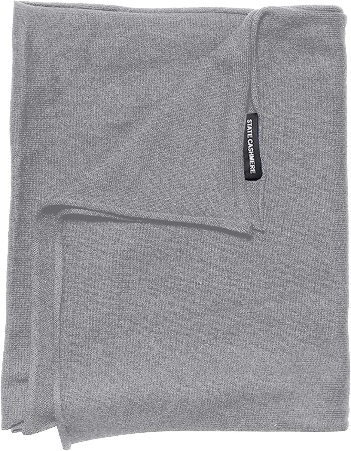 State Cashmere Unisex Long Jersey Knit Scarf 100% Pure Cashmere Ultra Warm Winter Accessories