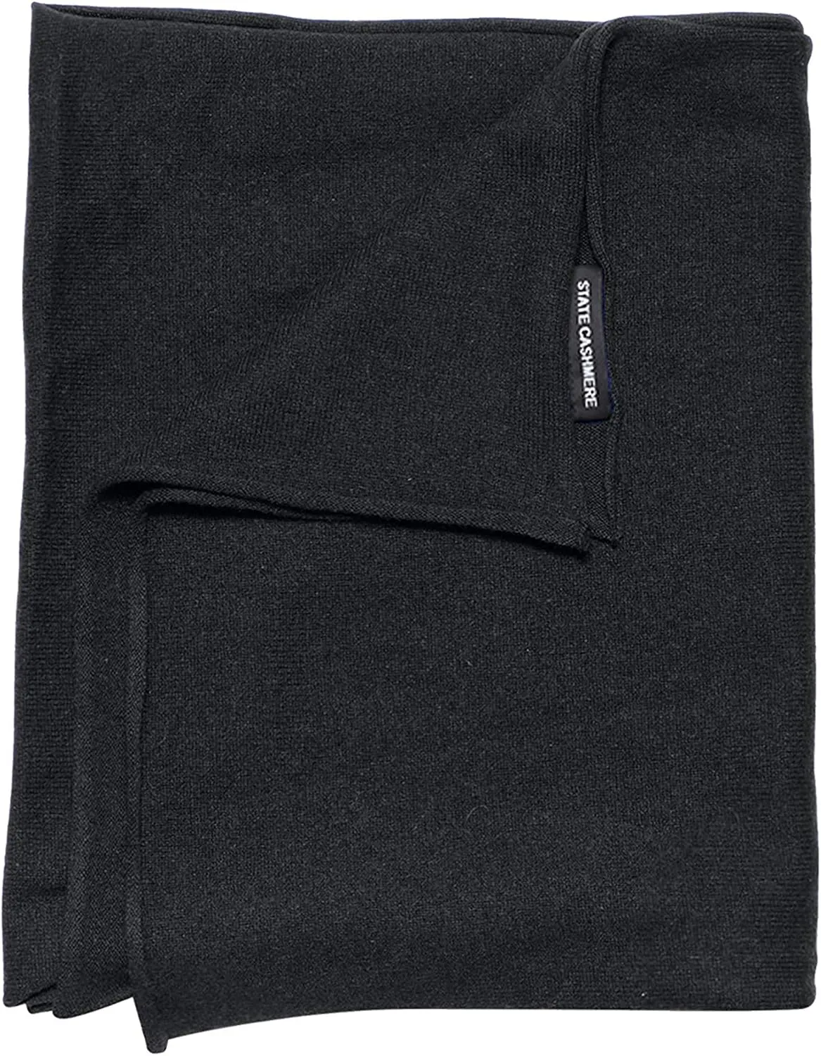State Cashmere Unisex Long Jersey Knit Scarf 100% Pure Cashmere Ultra Warm Winter Accessories