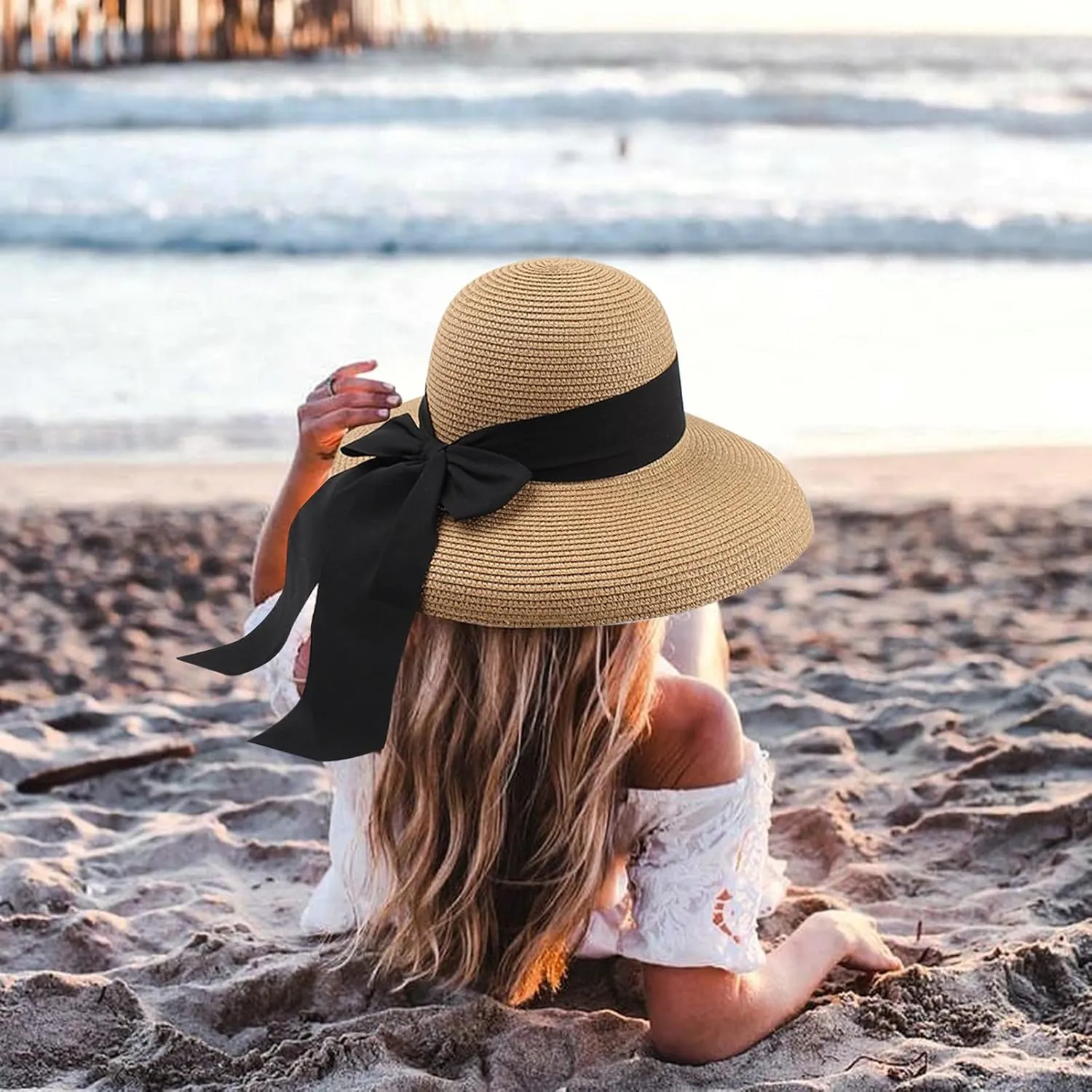 Straw Derby Hats for Women Fascinators Easter Tea Party Hat Ladies Pill Box Dressy Hats Sunday Outfits