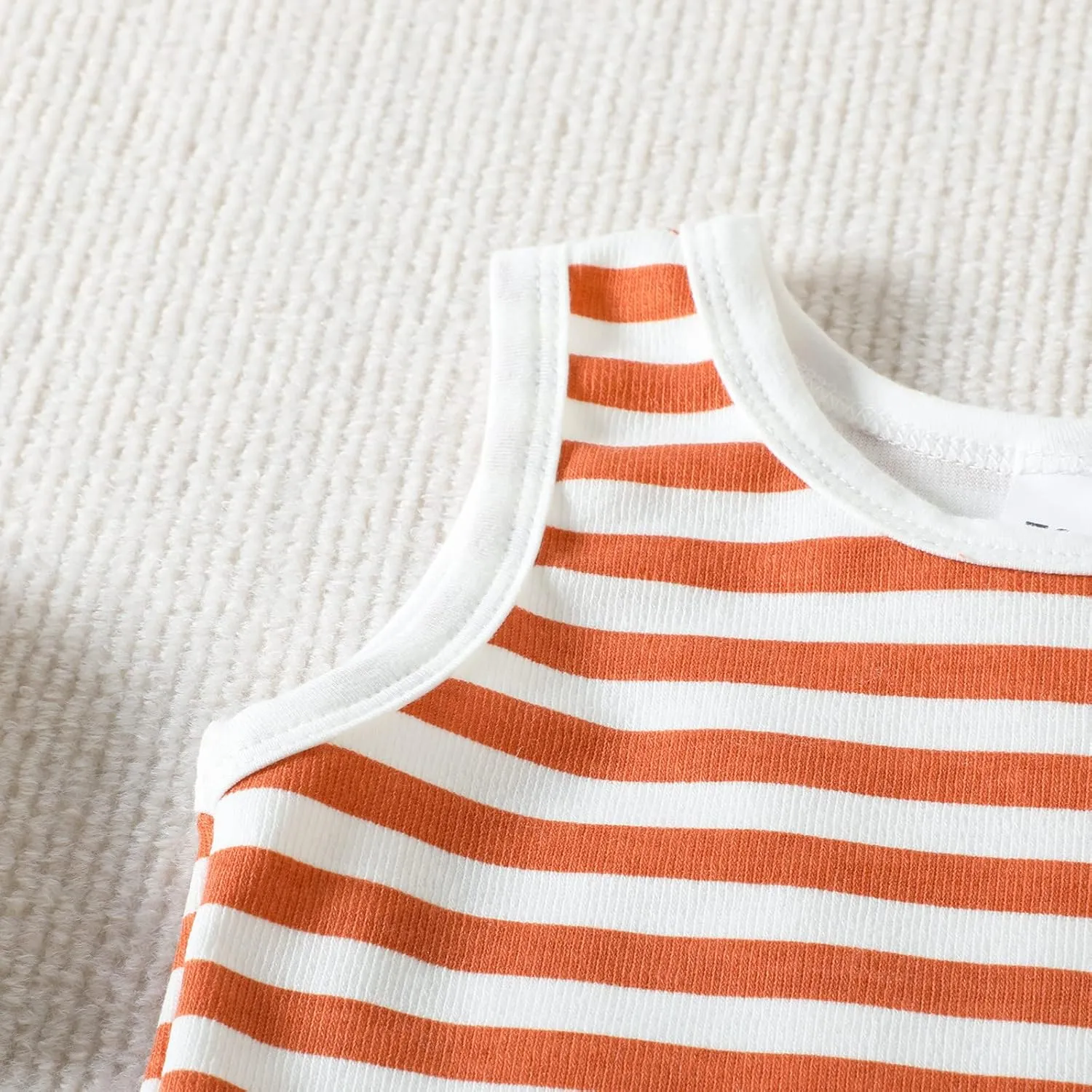 Toddler Boys Girls Sleeveless Clothing Children Kids Pajamas Boy's Sleepwear Striped Tops Shorts Baby Ties for Boys