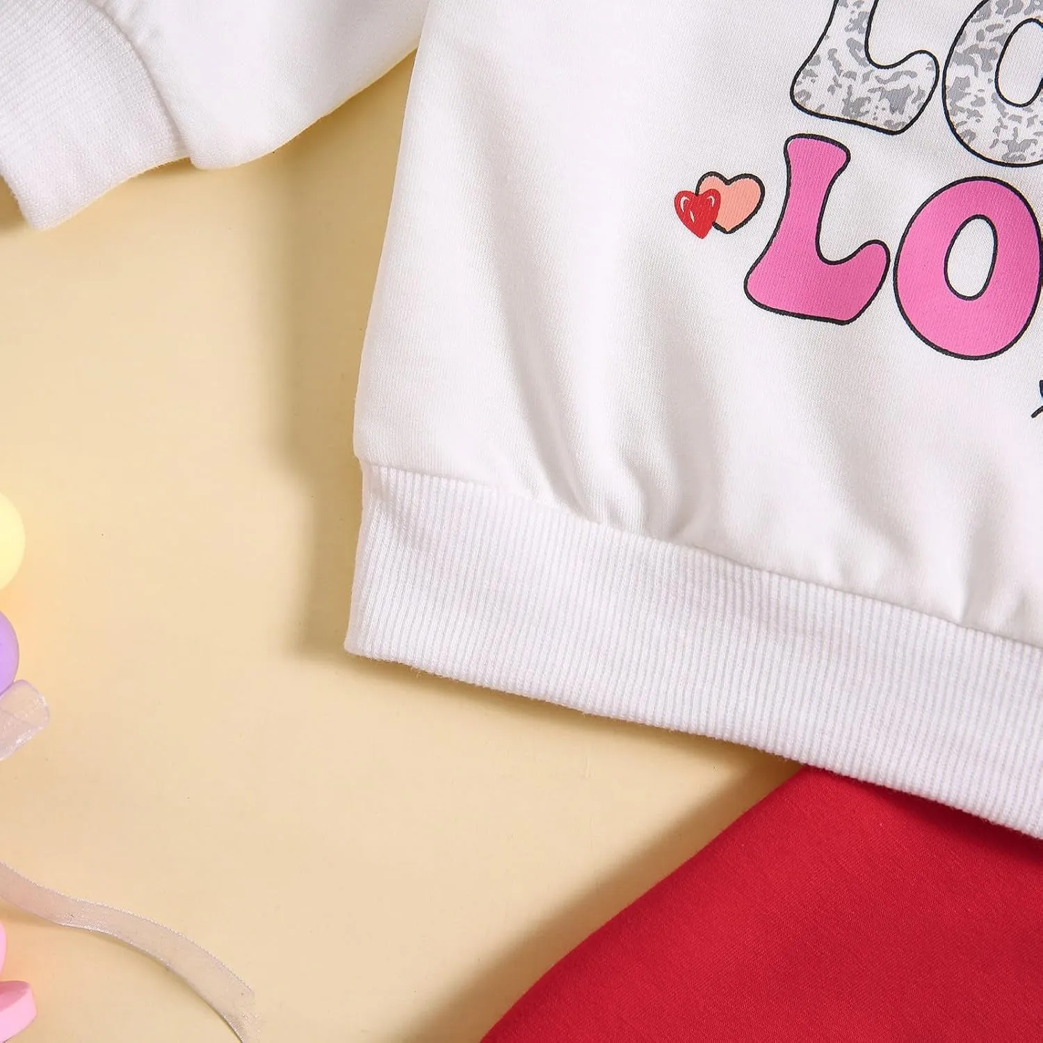 Toddler Boys Valentine's Day Spring Sports Long Sleeve Round Neck Pullover Toddler Clothes Lot Toddler Boys Cute Outfits