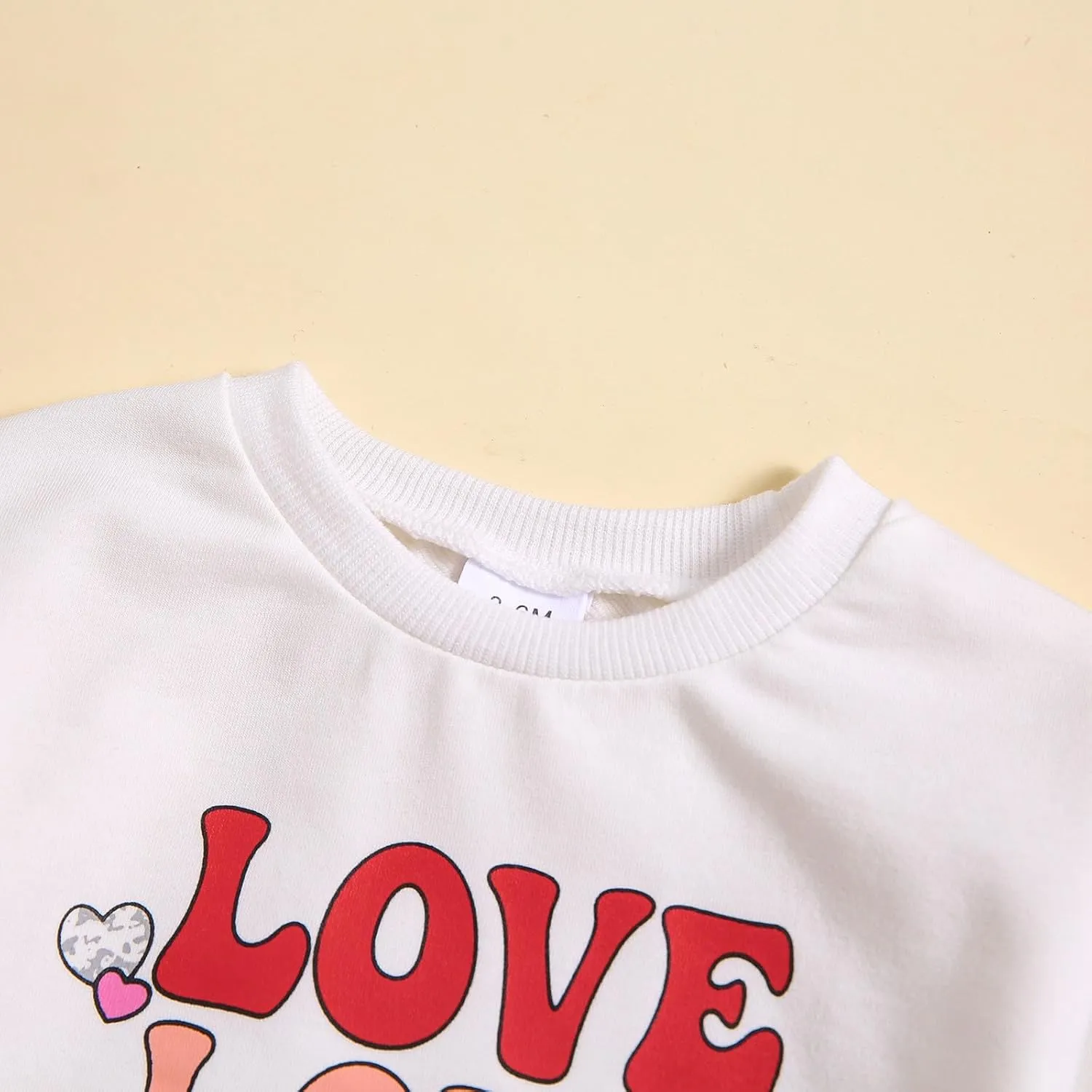 Toddler Boys Valentine's Day Spring Sports Long Sleeve Round Neck Pullover Toddler Clothes Lot Toddler Boys Cute Outfits