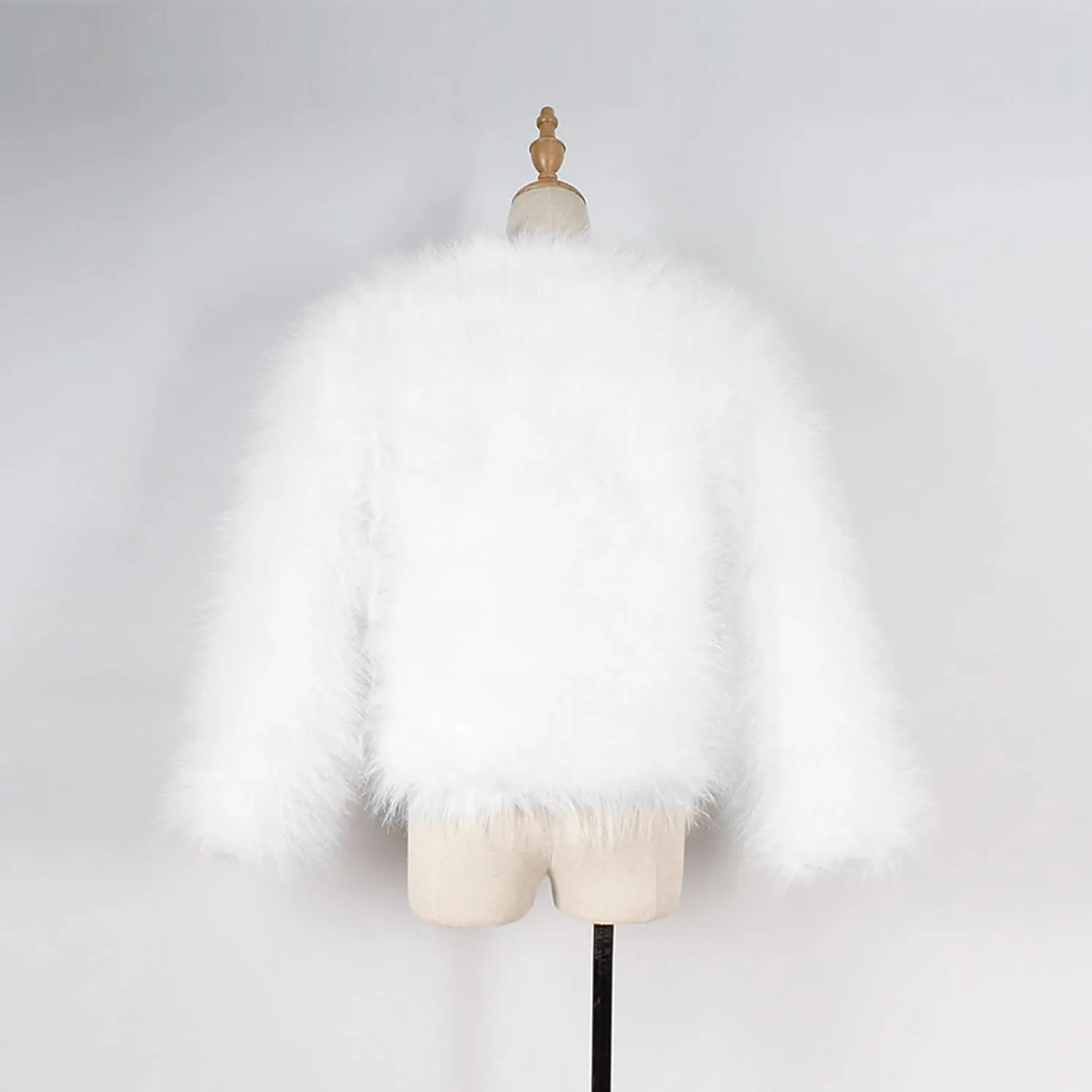 Toddler Girls Faux Fu Jacket Open Front Fu Cardigan Trendy Shaggy Jacket Kids Girls Furry Coat Thicken Winter 4t