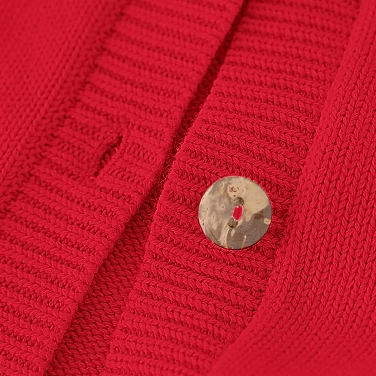 Toddler Little Girl Clothes Knitting Cardigan Sweater Winter Strawberry Print Button Solid Color Knit Jacket