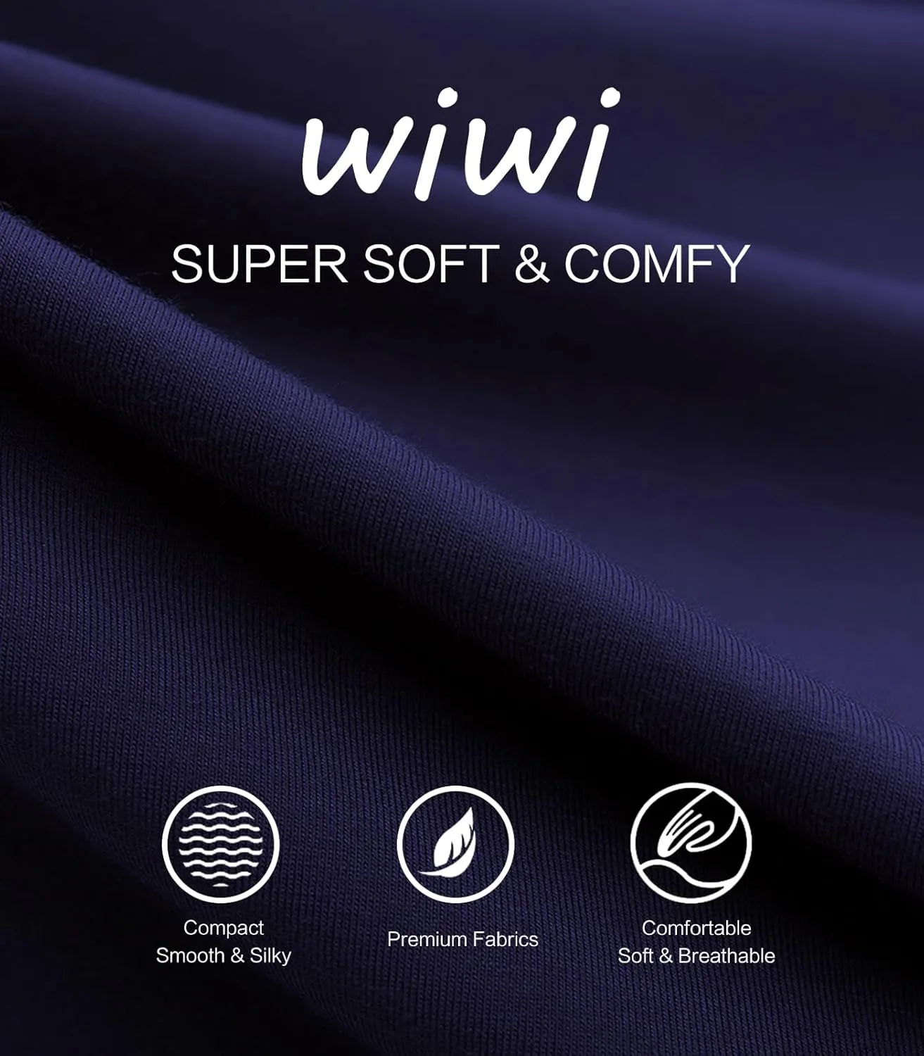 WiWi Slip Dress for Women Plus Size Chemise Nightgown Full Spaghetti Strap Dresses-Viscose made from Bamboo S-4X