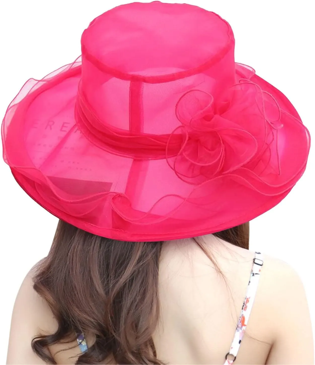 Women Church Hats for Women Fancy Tea Party Hats Wedding Fascinator Summer Travle Cap