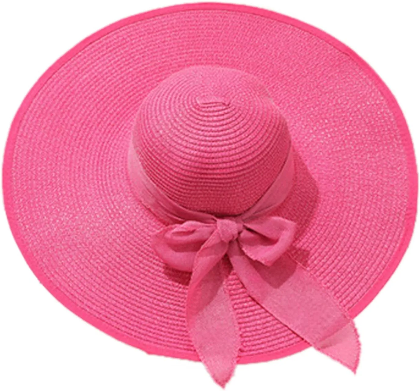 Womens Derby Hats Wide Brim Bowknot Church Tea Party Easter Bonnets Fascinator Ladies Fashion Summer Beach Cap