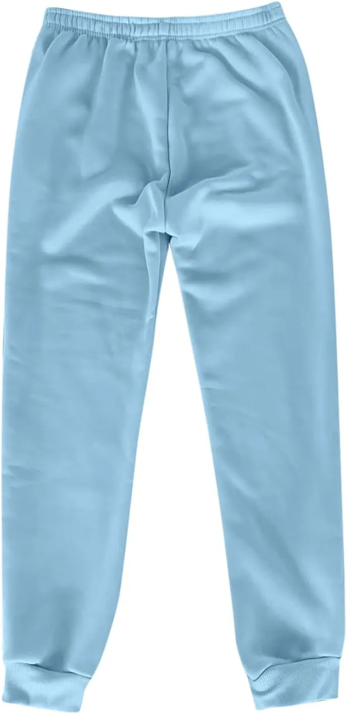 Women's Fleece Lined Joggers High Waisted Sweatpants Drawstring Strech Jogger Workout Active Baggy Lounge Bottoms