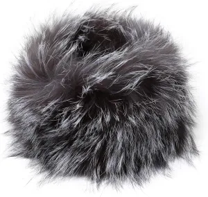 Women's Fur Infinity Scarf Furry Neck Warmer Fluffy Loop Scarves Winter