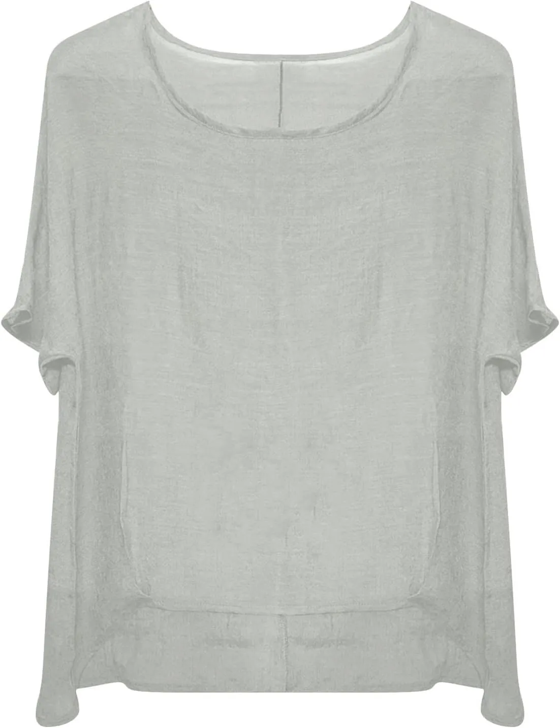 Women's Summer Cotton Linen Boho Floral Short Sleeve Tunic Tops Casual Comfy Womens Tops Oversized Business