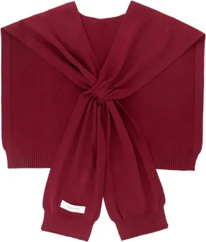 Women's Sweater Shawl Wraps Sleeves Knitted Collar Sweater Scarf Top Casual Lightweight Shoulder Cape Accessories