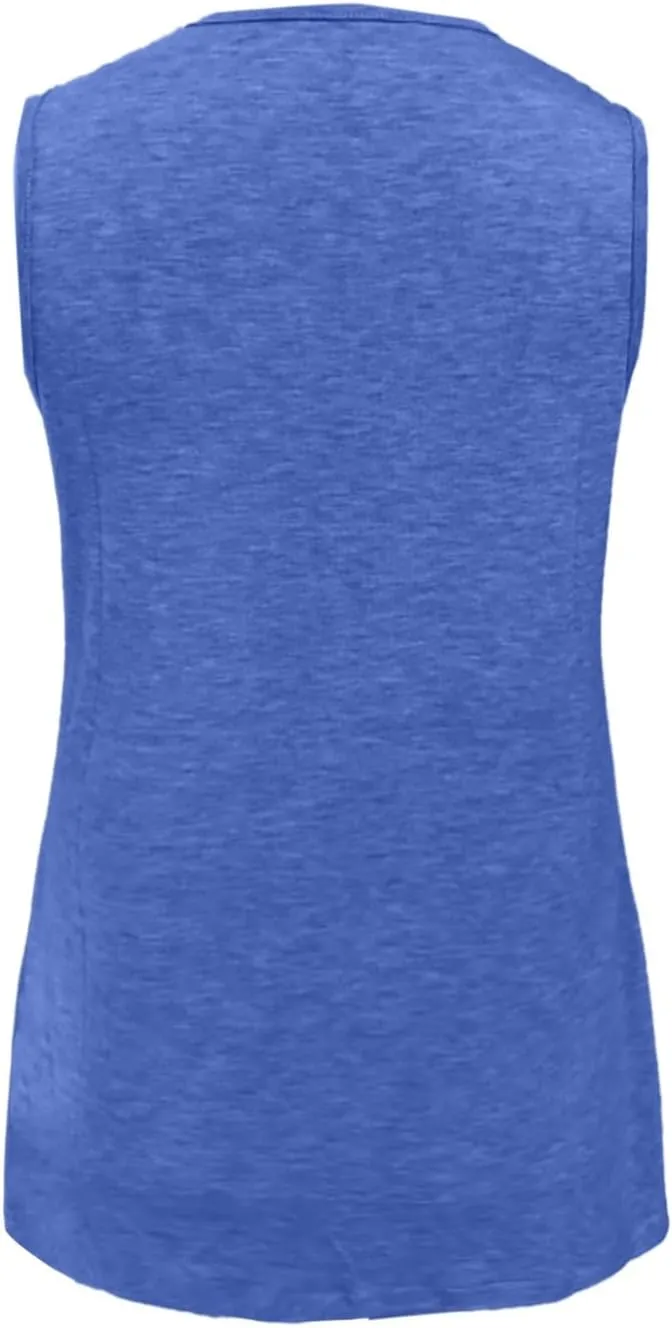 Womens Tank Top 2025 Sleeveless Summer Vacation Beach Tee Shirts Loose Casual Outfits Trendy Clothes