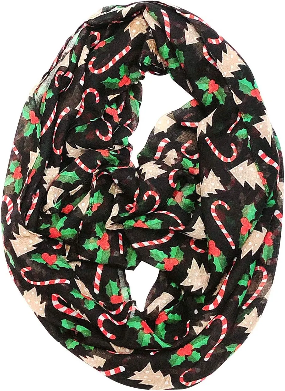 Wrapables Lightweight Winter Holiday Scarf