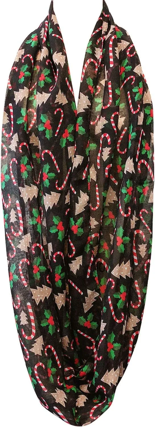 Wrapables Lightweight Winter Holiday Scarf