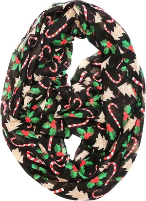 Wrapables Lightweight Winter Holiday Scarf