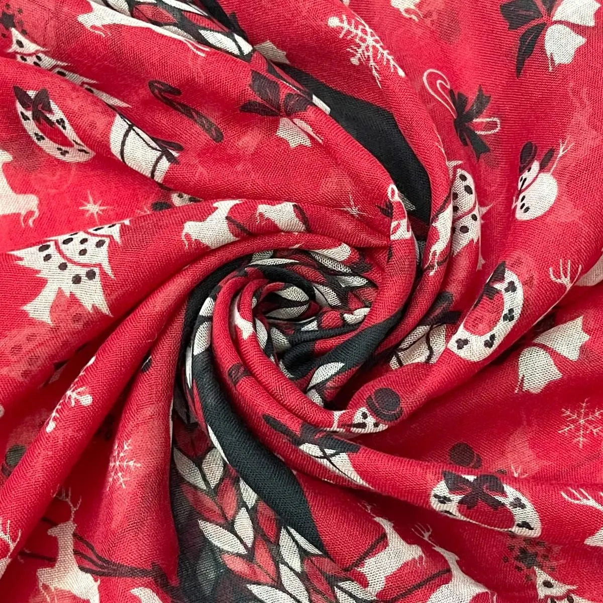 Wrapables Lightweight Winter Holiday Scarf