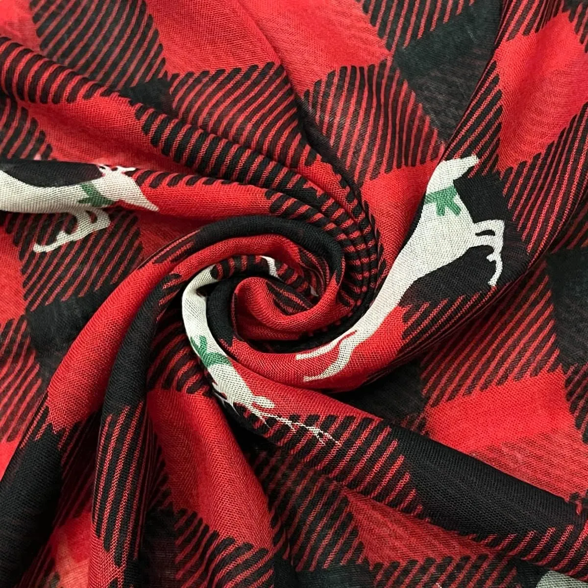 Wrapables Lightweight Winter Holiday Scarf