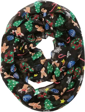 Wrapables Lightweight Winter Holiday Scarf