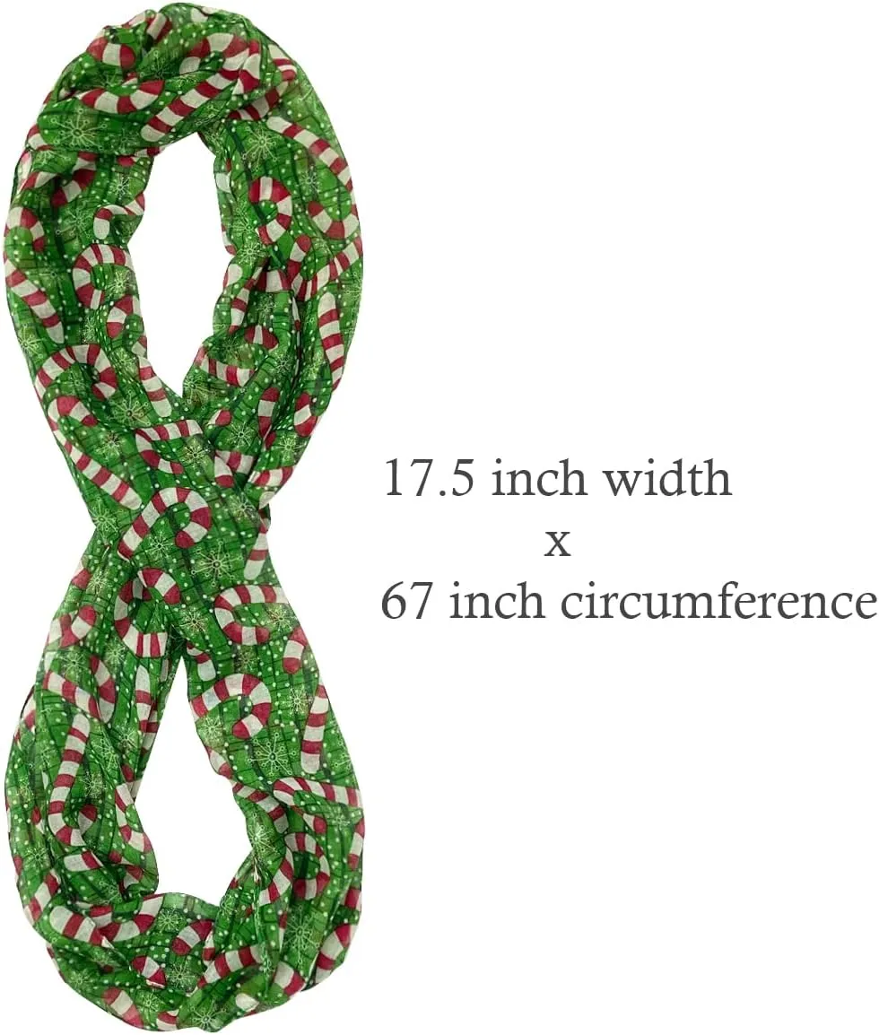 Wrapables Lightweight Winter Holiday Scarf