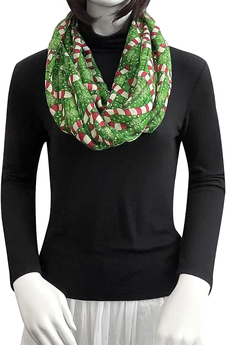 Wrapables Lightweight Winter Holiday Scarf