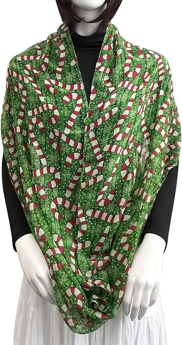 Wrapables Lightweight Winter Holiday Scarf