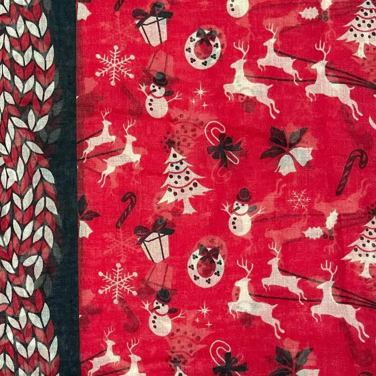 Wrapables Lightweight Winter Holiday Scarf