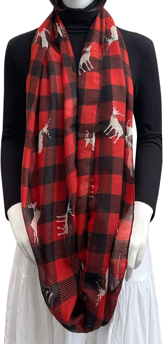 Wrapables Lightweight Winter Holiday Scarf