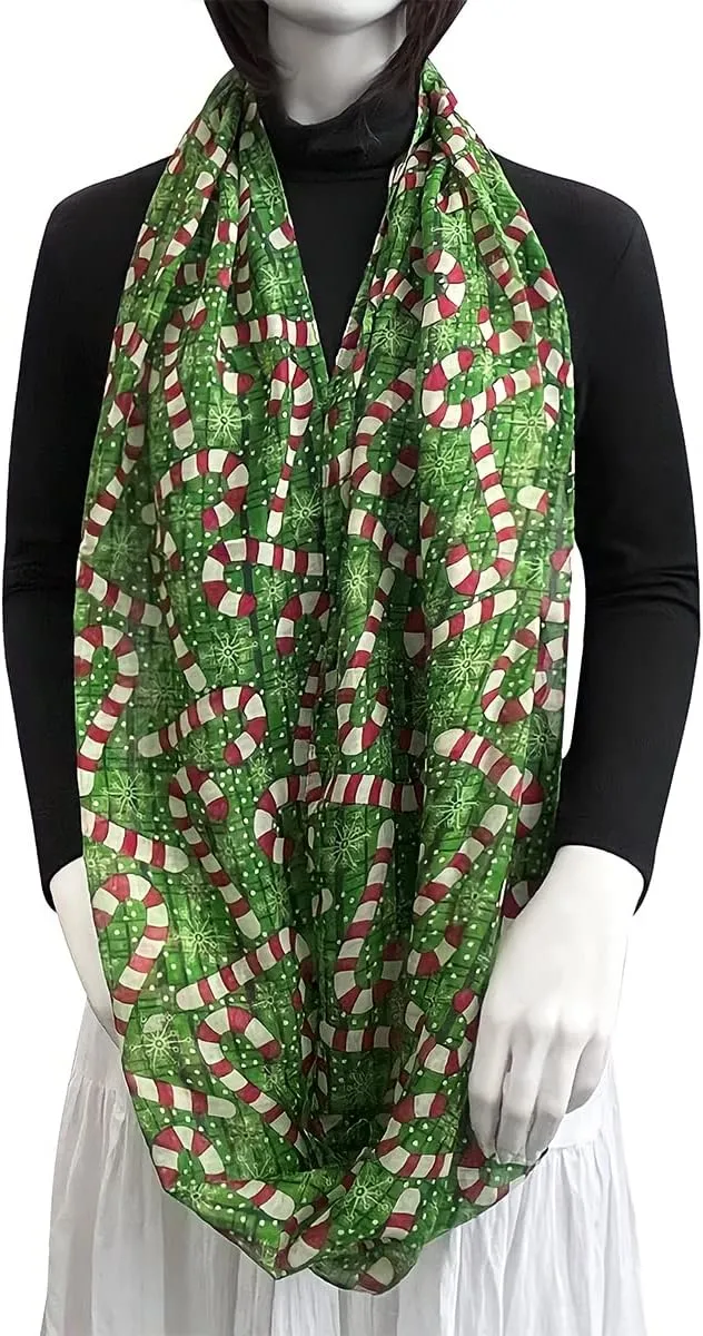 Wrapables Lightweight Winter Holiday Scarf