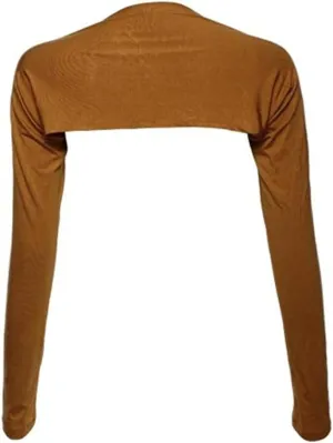 YEESAM Bolero Shrugs for Women Long Sleeve Arm Sleeves Hijab Accessories One Size
